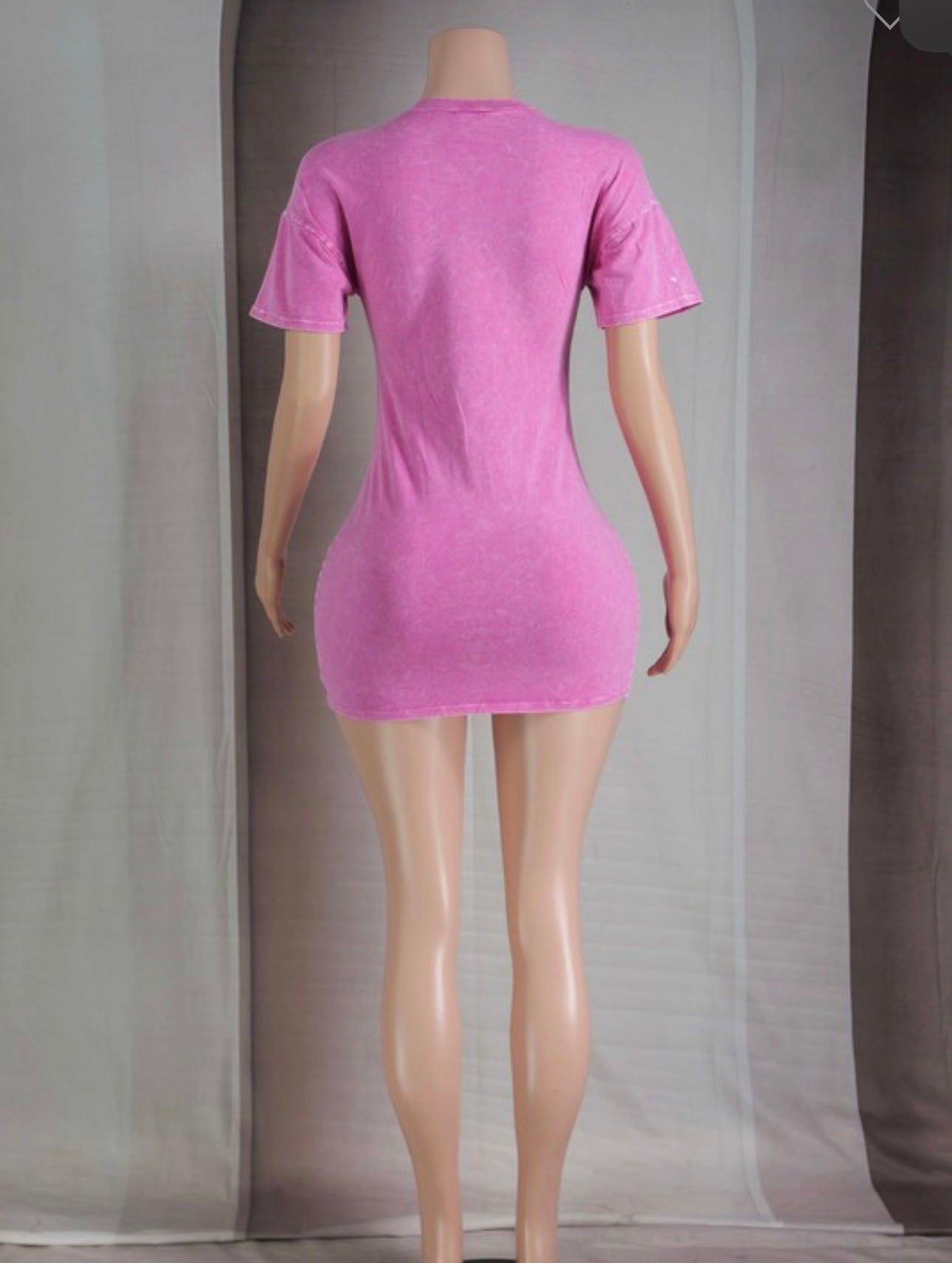 Stone wash dress